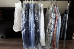 Uw kleding beschermd tijdens het vervoer